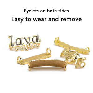 Clips para Zapatos Olian, Adornos Brillantes con Pedrería para Cordones, Decoración de Lujo para Cordones de Zapatos - Product Image 3