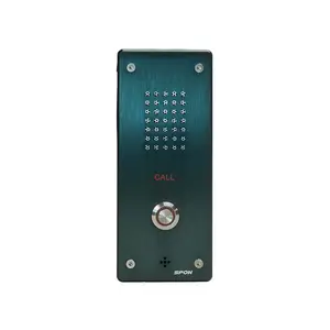 Hot Sale beliebte Intercom Panel-IP Split-Typ Audio Intercom Panel Panic Botton für Geldautomaten Notruf für 24-Stunden-Banking