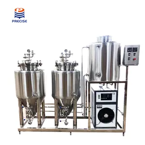 50l Stainless steel small mini beer home brewing equipment micro brewery for sale