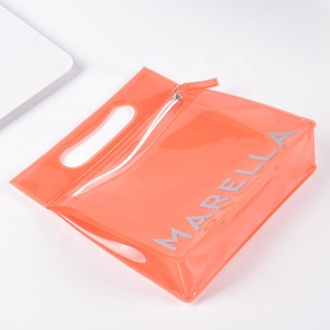 EU standard di Promozione a chiusura lampo/zip pvc traslucido sacchetto cosmetico - Product Image 3
