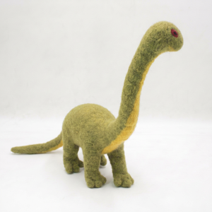 Lot de décorations de Noël suspendues faites à la main en feutre et laine, grand dinosaure vert, idéal pour la vente en gros - Product Image 6