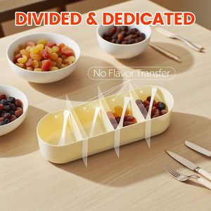 Eco Friendly Plastic Spices Boxes Rectangular Adjustable Detachable Transparent Spice Organizer - Product Image 2