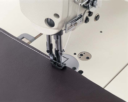 Jukis DNU-1541S Industrial Flat-Bed Lockstitch <b>Sewing</b> Machine Single Needle Metal Construction Motor Core <b>for</b> Heavy <b>Materials</b> - Product Image 4