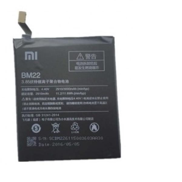 BM22 Black 3.85V Li-polymer Battery Pack 2910mAh Replacement for Mi5 Mobile Phone in Stock