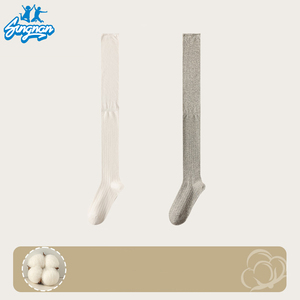 Over the <strong>Knee</strong> Women's Pile Long <strong>Socks</strong> Spring and Summer Gray Non-slip Skinny JK <strong>Socks</strong> Women's Long Boots Pile Thigh <strong>Socks</strong> - Product Image 5