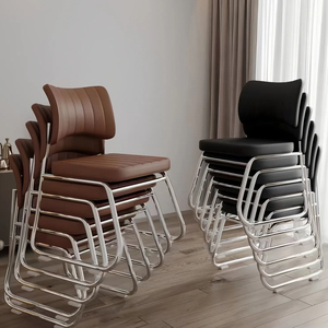 Kursi Kantor Modern Nyaman dari Pabrik, Sederhana untuk Ruang Rapat, Penggunaan Komputer, Duduk Lama, Mahjong, Pelatihan Staf - Product Image 1