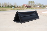 Bâche de benne souple pliable et imperméable pour Dodge Ram 1500 Fleetside 6.4FT 76 pouces (2002-2024, 2025)