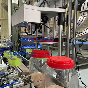 Máy đóng nắp tự động nắp chai nhựa niêm phong máy gạo đường kính lớn Jar capper - Product Image 5