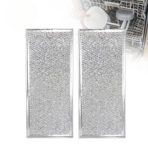 WB06X10596 Filtre à graisse pour <span class=keywords><strong>micro</strong></span>-ondes pour de nombreux filtres à mailles en aluminium DE63-00196A G E Samsungs W10208631A - Product Image 1