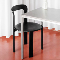 Ensemble de 10 fauteuils lounge modernes en bois massif 2026 pour salons, salles à manger et cuisines, style nordique, pieds en bois