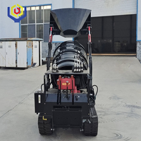 Moteur de pompe à béton Taishan Niu OBSLY-800L, petit véhicule de transport sur chenilles rotatif diesel 0,8T, haute efficacité