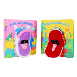 Libro <span class=keywords><strong>de</strong></span> marionetas <span class=keywords><strong>de</strong></span> mano <span class=keywords><strong>de</strong></span> tela educativa <span class=keywords><strong>de</strong></span> aprendizaje temprano para el desarrollo del bebé - Product Image 4