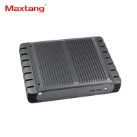 Maxtang-Mini PC sin ventilador, i3, i5, i7, 6305, 4HDMI, SATA, M.2, SO-DIMM de doble canal, DDR4, 64GB