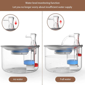 JiaBei 2L Safe Stainless Steel Pet <b>Water</b> <b>Dispenser</b> Plug-in use <b>Automatic</b> Circulating <b>Water</b> Large Capacity Cat Dog <b>Water</b> Feeder - Product Image 6