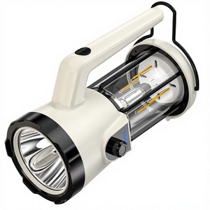 <span class=keywords><strong>Linterna</strong></span> <span class=keywords><strong>LED</strong></span> <span class=keywords><strong>Recargable</strong></span> de Alta Potencia para <span class=keywords><strong>Camping</strong></span>, Control por Botones, 3.7V, Clasificación IP67, Luz Portátil de Emergencia para Exteriores, para Uso en Tiendas de Campaña 1 - Product Image 1