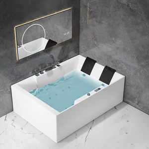 Baignoires Spa pour 2 personnes Bain à remous intérieur avec certificat Ce Jacuzzier prêt à être prêt bain douche ensemble foshan sanitaires - Product Image 1