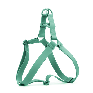 Imbracatura per Cani a Y alla Moda, Comoda e Sicura, in PVC Impermeabile, Design Multi-Fibbia, Facile da Indossare e Togliere Rapidamente - Product Image 1