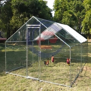 Toptan Galvanizli Metal Tavuk Kümesi Büyük Tavuk Kümesi Evi Üçgen Çatılı - Product Image 6