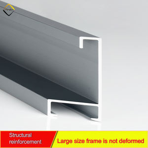 Фабричный Декор для дома по индивидуальному заказу алюминиевая металлическая фоторамка матовая железная серая алюминиевая фоторамка литье - Product Image 3