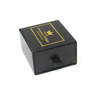 Boîte cadeau rigide de luxe personnalisée avec impression de logo pour bijoux (bague, collier, boucles d'oreilles, montre), gaufrage, revêtement UV, emballage personnalisé