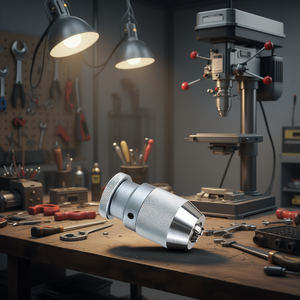 หัวจับดอกสว่านเหล็ก 3 ขาแบบปรับได้เอง Fervi รุ่น MT2 Morse Taper 1-13 B16 สำหรับเครื่องเจาะ - Product Image 3