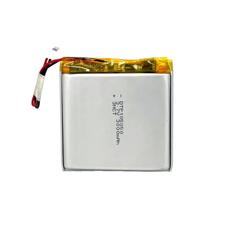 充電式KC電気ランチボックスフードウォーマーバッテリーDTP1050503000 mah 3.7Vプロジェクション目覚まし時計用リチウムイオンバッテリー