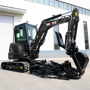 Mini-excavatrice Huayee 3,5 tonnes avec moteur Euro5 EPA, certifiée CE, pour travaux agricoles, livraison gratuite - Product Image 1