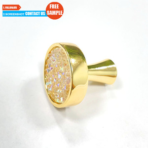 Poignée de meuble en laiton pur TOCO, poignée dissimulée pour armoire et <span class=keywords><strong>porte</strong></span>, pour <span class=keywords><strong>commode</strong></span> de cuisine et usage scolaire, pour tiroirs - Product Image 4