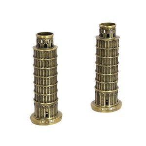 Mô hình tháp nghiêng <span class=keywords><strong>Pisa</strong></span> của <span class=keywords><strong>Pisa</strong></span> bản sao lưu niệm thu thập bằng hợp kim kẽm se7art - Product Image 2