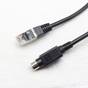 RJ45 8P8C Nam để minidin 8Pin Cáp <span class=keywords><strong>PLC</strong></span> RJ45 lập trình Cáp Mini din6pin 8Pin nam cáp - Product Image 5