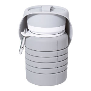 पोर्टेबल फोल्डेबल सिलिकॉन कुत्ते पानी कटोरे हल्के आधुनिक पालतू भोजन इनडोर आउटडोर उपयोग के लिए स्वचालित जलरोधक - Product Image 4