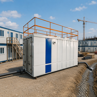 Station d'épuration des eaux usées MBR avancée pour projet hôtelier, OEM ODM, taille et configuration personnalisées