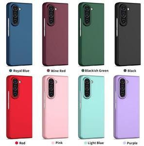 Coque de téléphone mate colorée pour Samsung Galaxy Z Fold 7 6 5 <span class=keywords><strong>Fold4</strong></span> Z Fold 3 <span class=keywords><strong>5G</strong></span> Stand Cover Protective Hard Back Cases - Product Image 1