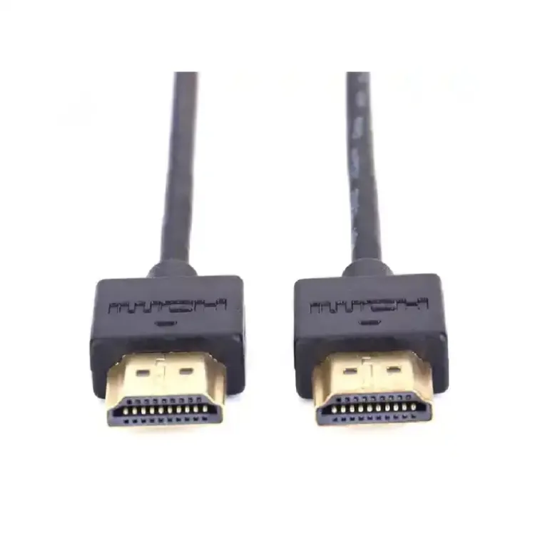 Ultra flexibles, schlankes HDMI-Kabel 0,5 m Twisted Pair-Multimedia-Anwendung MALE-MALE Support 4K 60Hz