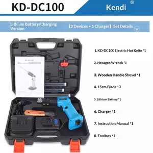Couteau chauffant électrique portatif Kendi à batterie lithium, refroidi par air, pour la découpe à haute température des bords, des tissus, des cordes et des rubans - Product Image 3