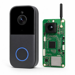 Solution de développement de PCBA pour sonnette vidéo sans fil combinée, conception et fabrication de PCB pour électronique intelligente de sécurité - Product Image 1