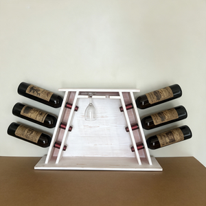 Espositore per Vini in Legno per Casa, Bar, KTV - Indispensabile per Collezionisti - Scaffali in Legno per Cantina - Product Image 1