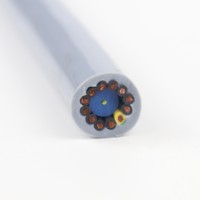 Cable de control de potencia para robot TRVV de alta flexibilidad y resistente a la torsión, cadena portacables flexible de 2-10 núcleos, 0.5-2.0mm, con aislamiento de PVC LIBIN