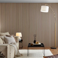 Witop Décor d'appartement Mur et plafond Décoration insonorisante Panneaux acoustiques d'insonorisation pour animaux de compagnie et lattes de bois