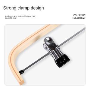 DD4626 <span class=keywords><strong>cintre</strong></span> anti-dérapant en bois massif avec logo personnalisé pour adultes et enfants cintres sans couture conception anti-épaule magasin à domicile - Product Image 4