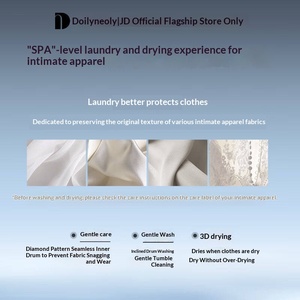 Lavadora de Ropa Interior Dailyneaty con Funciones Integradas de Limpieza, Secado y Antibacterias, Mini Lavadora Automática Pequeña - Product Image 3