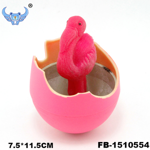 Nuovo Design Uovo di Fenicottero che Cresce in Acqua Giocattolo Animale in Plastica che Schiude - Product Image 4
