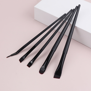 Pinceau à sourcils plat ultra-fin à pointe fine, pinceau à sourcils plat et fin, pinceau à sourcils fin et coudé pour sourcils - Product Image 6