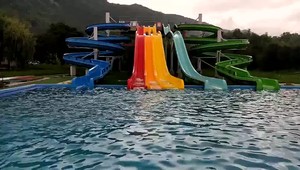Toboggan aquatique arc-en-ciel en fibre de verre, épaisseur 6-8 mm, équipement de jeux aquatiques pour adultes, pour <span class=keywords><strong>piscine</strong></span> - Product Image 3