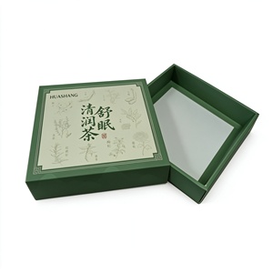 Caja de Regalo de Té de Lujo con Logotipo Personalizado |   Empaque Premium <span class=keywords><strong>Verde</strong></span> Mate para Té de Hierbas - Product Image 1