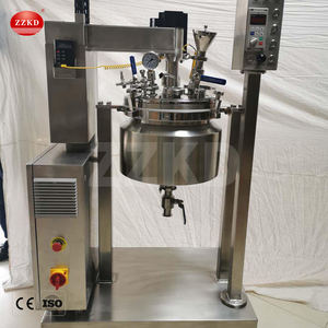 Tanque de Mezcla Emulsionante con Calentamiento Eléctrico SUS304, Vacío, para Líquidos, Procesamiento Químico de Alta Velocidad, Bomba de Motor de Molienda, Ahorro de Energía - Product Image 2