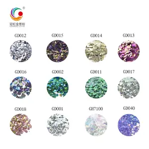 Glitter GD014 Hotsale High Quality Colorful PET 3D Diamond Glitter Powder Crystal Glitter For Wedding Christmas Makeup Nail Art