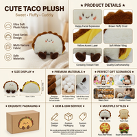 Desain Personalisasi Boneka Plush Kue Lucu Isi Isi, Kue Plush Custom, Dekorasi Pesta Ulang Tahun Kawaii, Hadiah