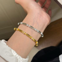 Bracelet en argent 925 avec nœud en kevlar pour femmes, bracelet vintage fait à la main, charmes haut de gamme, assorti à tout, soie brillante incrustée, vente en gros