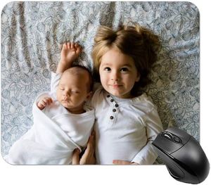 White Modern Gaming Sublimation Blank PVC Rectangle 220x180mm 2~5MM Thick Durable Portable Customized Printing Promotional <b>Mouse</b> - Product Image 4